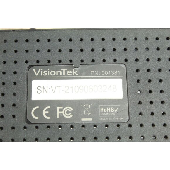 VisionTek VT2500 Triple Display USB-C Docking Station Windows Mac laptop Systems - Picture 3 of 5